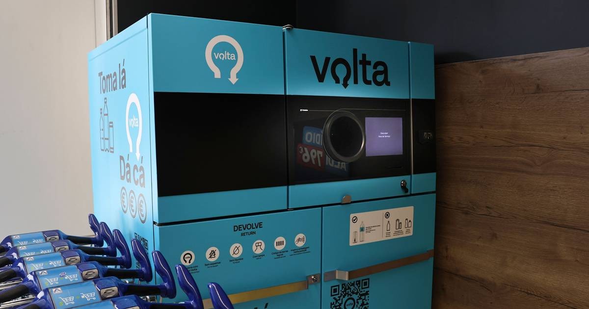 Sistema Volta já recuperou mais de 150 milhões de embalagens. Mas há lixo nas ruas e máquinas avariadas